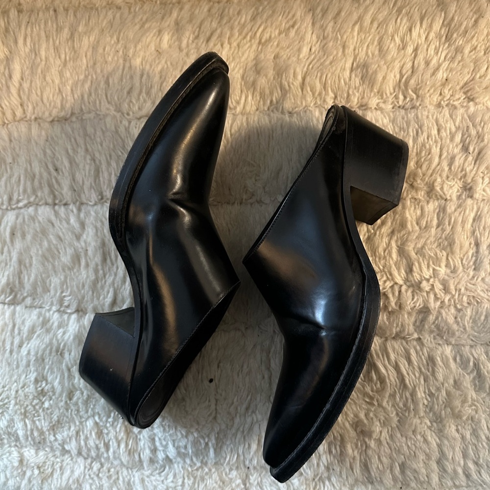 Prada Brushed Leather Mule - Size 9 1/2